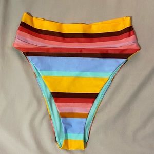 aerie high cut bikini bottoms